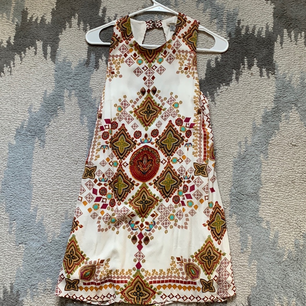 Aztec print dress! Size small.